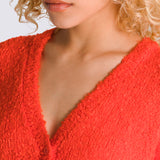 Sweater Mujer Valerie Boucle Cardi Salmon Vans