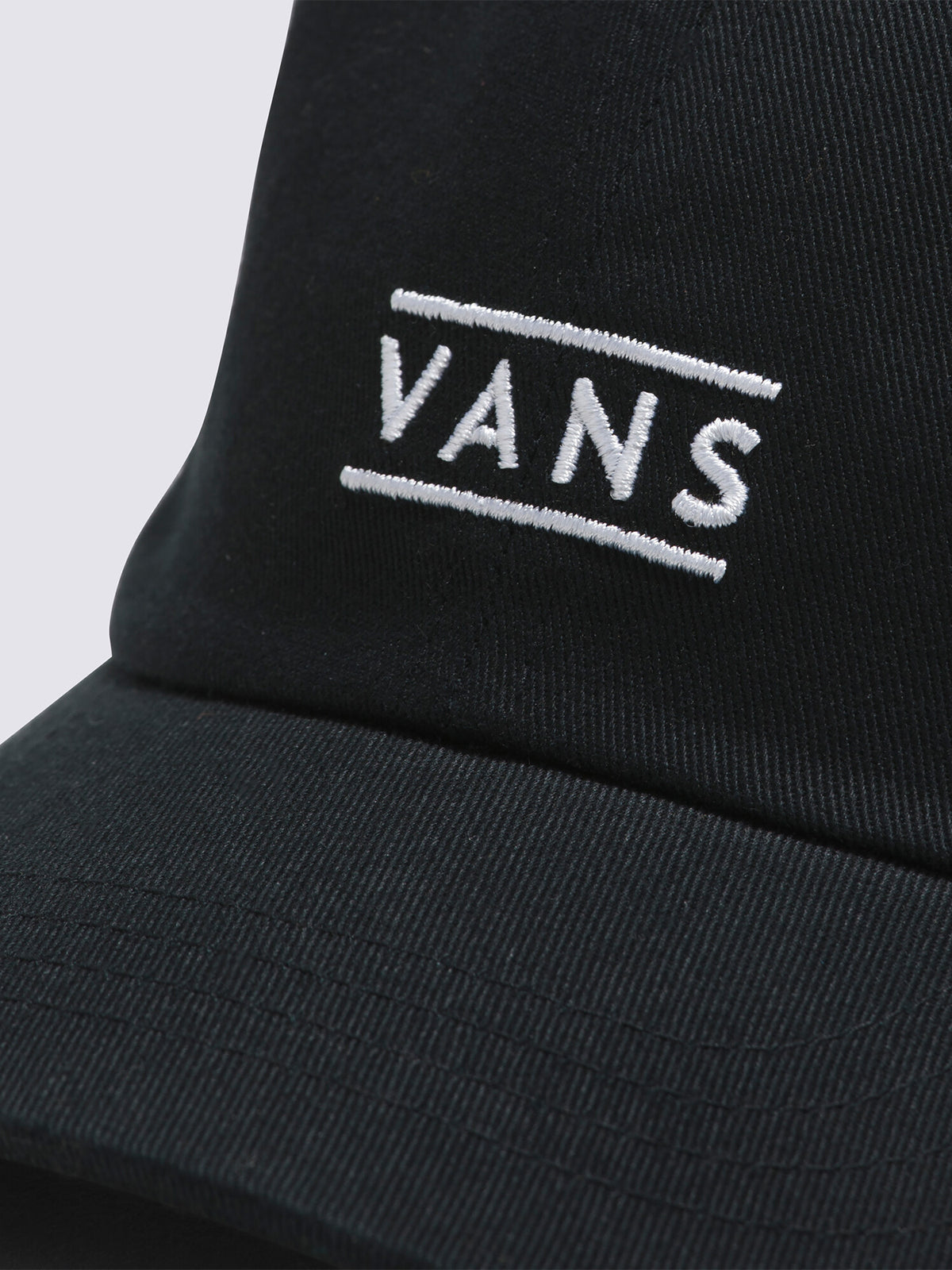 Jockey Niño Half Box Curved Bill Negro Vans