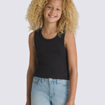 Polera S/M Nina Drew Rib Tank Negro Vans