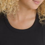 Polera S/M Nina Drew Rib Tank Negro Vans