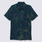 Camisa Manga Corta Nino Vans Loose Camp Coll Azul Oscuro Vans
