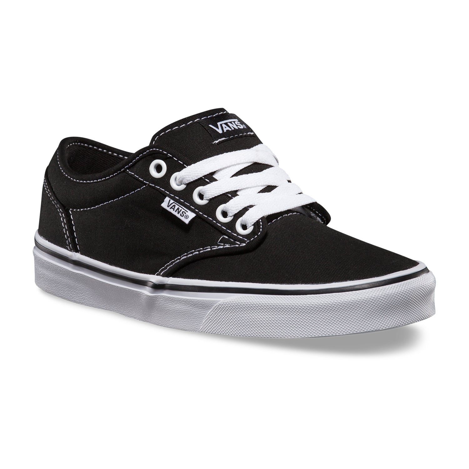 Zapatillas Atwood Canvas Mujer Black/White