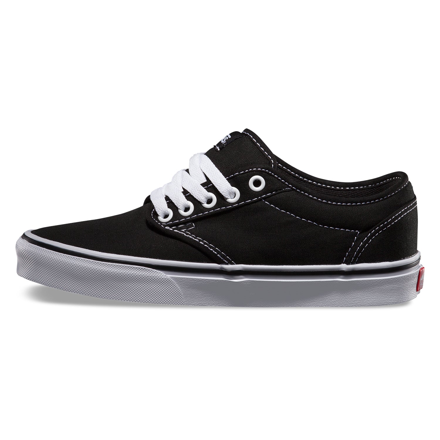 Zapatillas Atwood Canvas Mujer Black/White