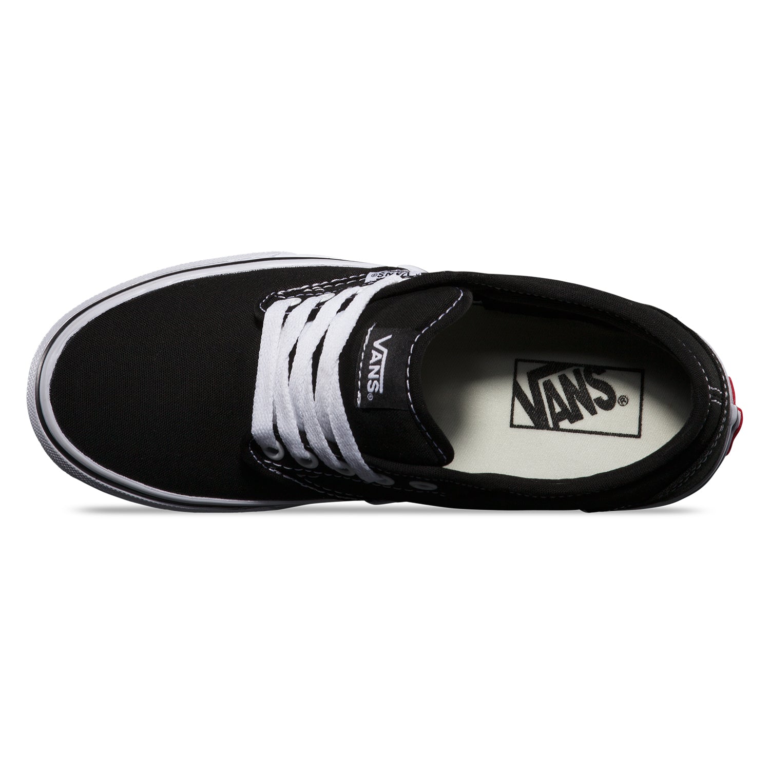 Zapatillas Atwood Canvas Mujer Black/White