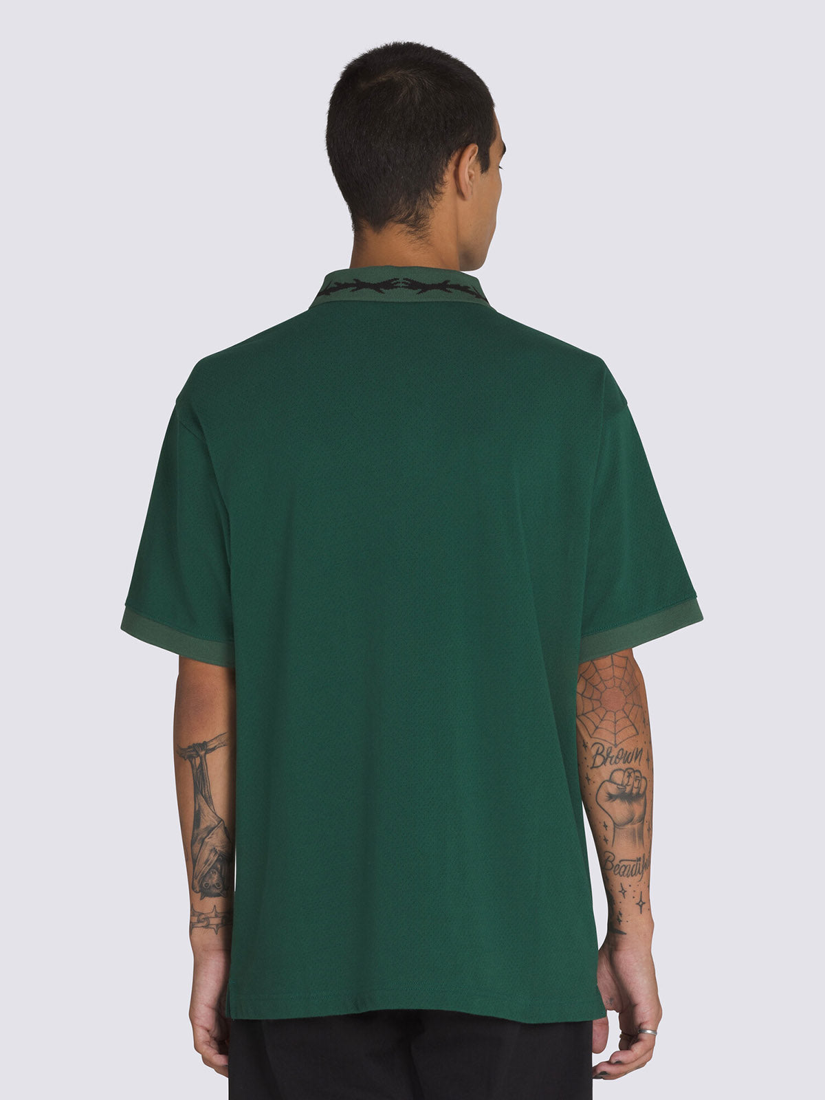 Polera M/C Hombre Skate Mesh Polo Verde Vans
