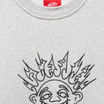 Polerón Hombre Skate Smile Gris Vans