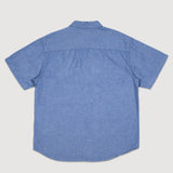 Camisa M/C Hombre Lawson Solid Wove Azul Vans