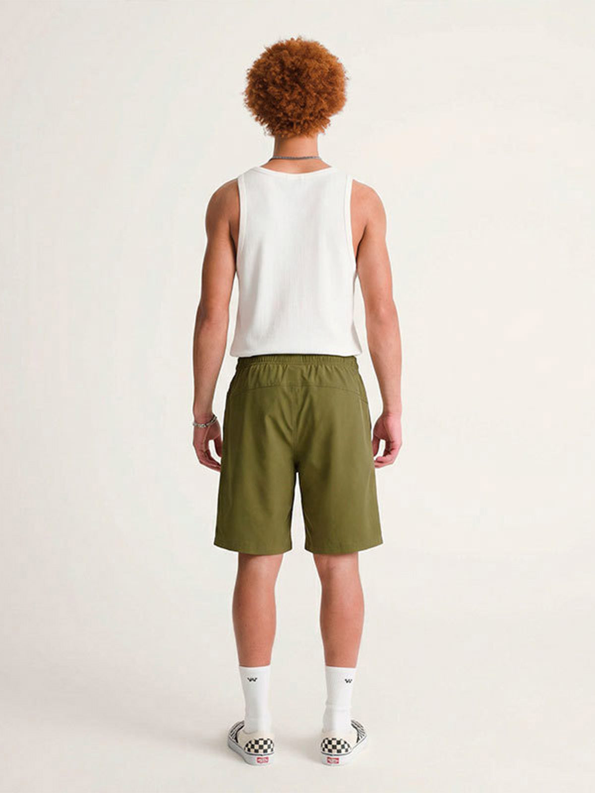 Shorts Hombre Mte Outline Hybrid Café Vans