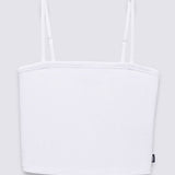 Polera M/C Mujer Drew Rib Blanco Vans