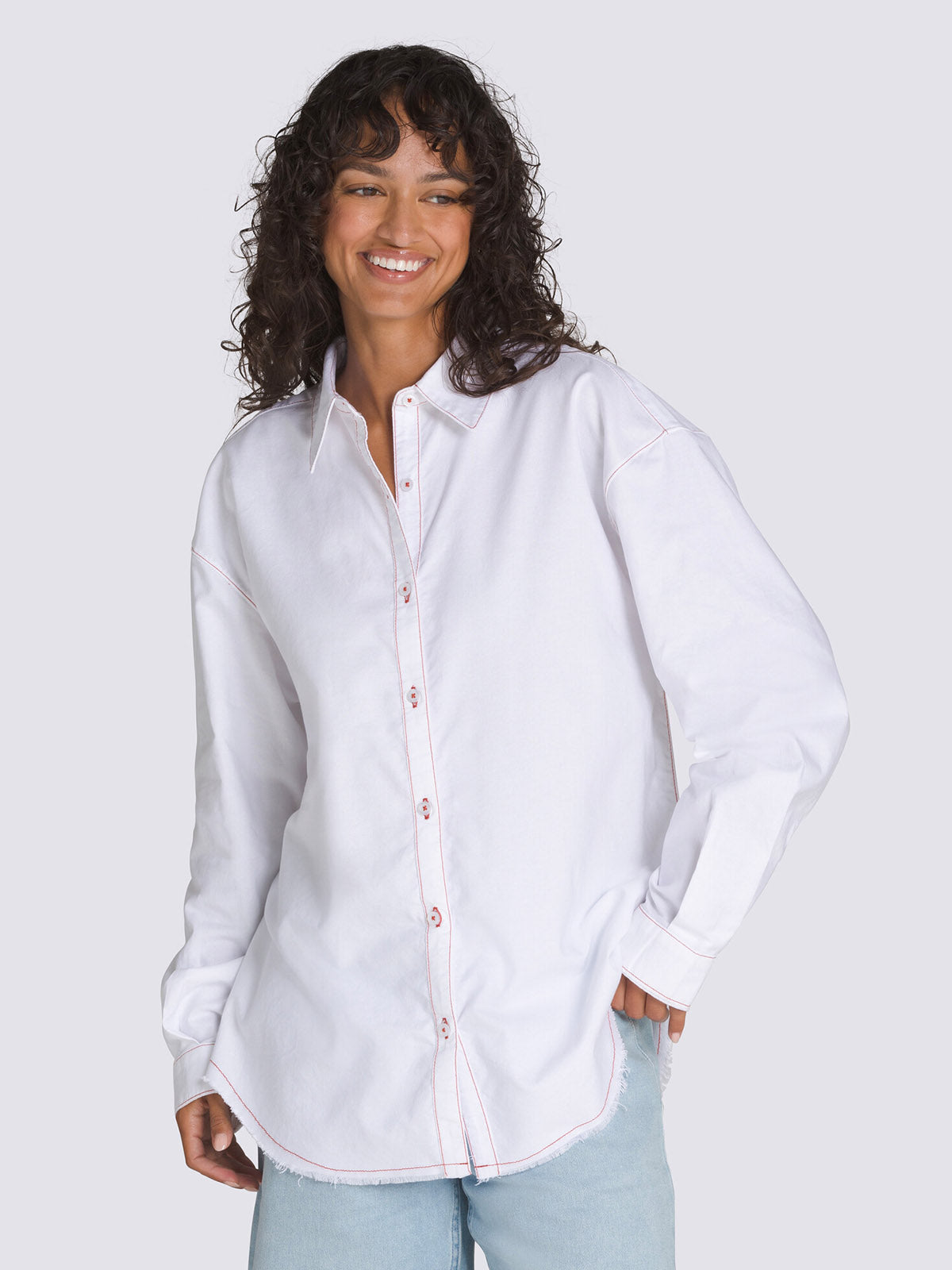 Blusa M/L Mujer Gillian Graphic Blanco Vans