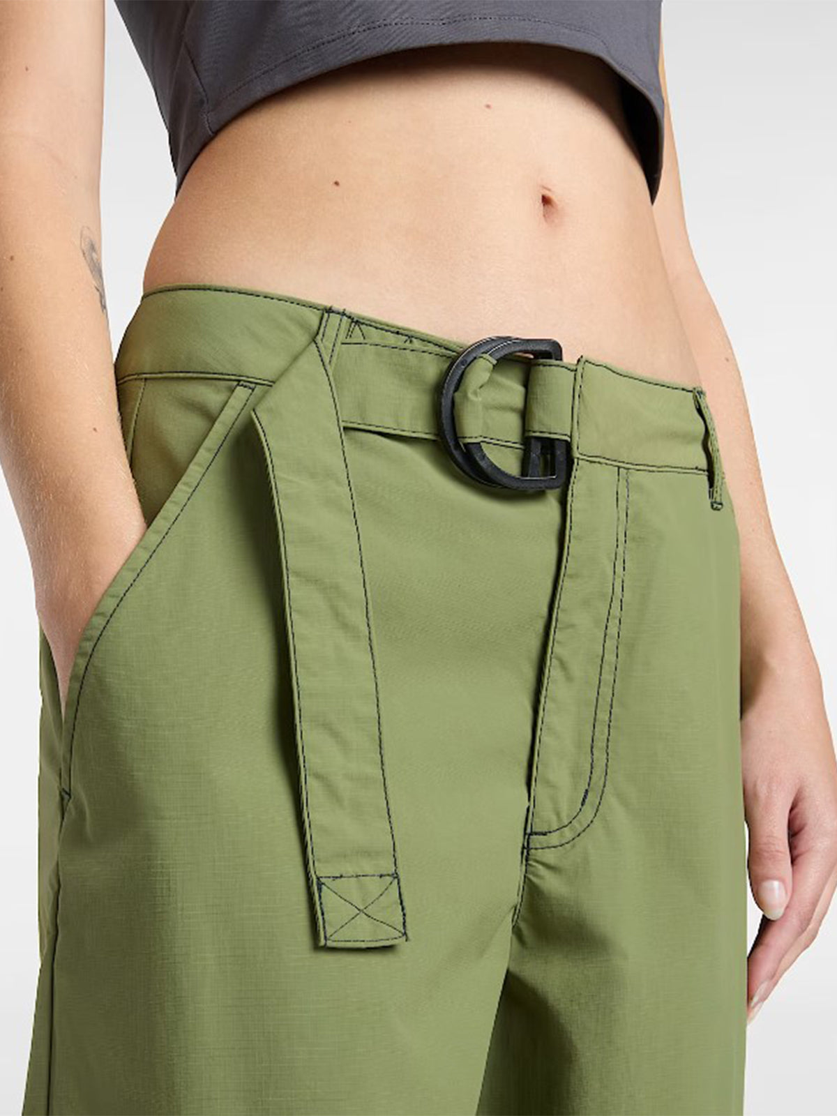 Pantalón Mujer Cobra Cargo Verde Vans