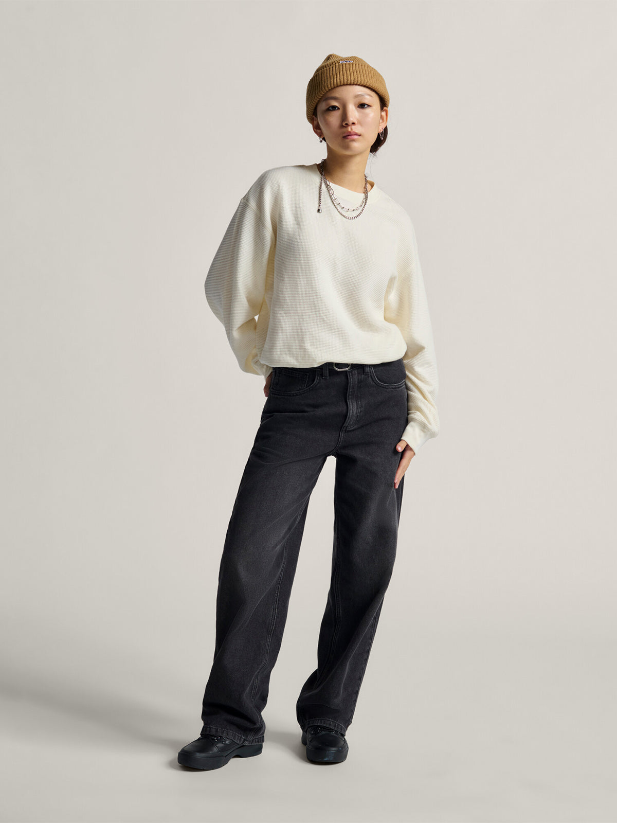 Pantalón Adulto Sirelle 5 Pocket Pud Negro Vans