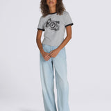 Pantalon Mujer Sirelle 5 Pocket Pud Celeste Vans