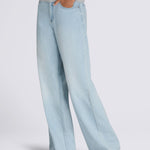 Pantalon Mujer Sirelle 5 Pocket Pud Celeste Vans