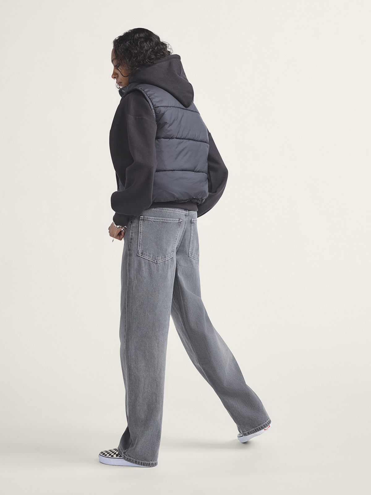 Pantalón Adulto Sirelle 5 Pocket Pud Gris Vans