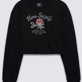 Polera M/C Mujer Supply Boutique LS Negro Vans