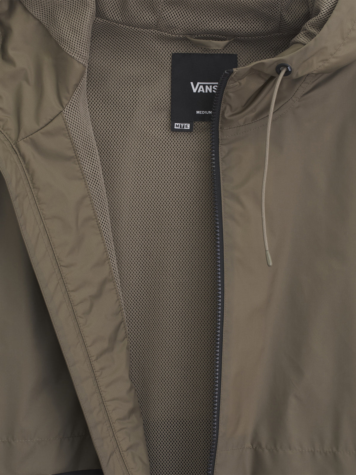 Chaqueta Hombre Mte Lewis Windbreake Negro Vans