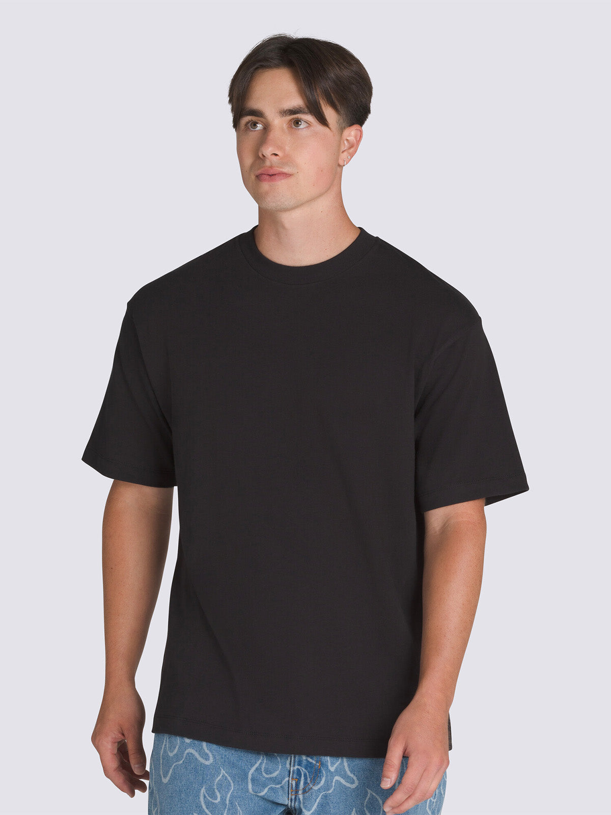 Polera M/C Hombre Premium SS Negro Vans