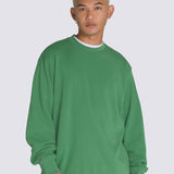 Polerón Hombre Premium Crew Verde Vans