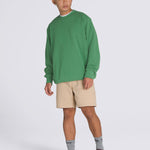 Polerón Hombre Premium Crew Verde Vans