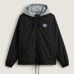 Chaqueta Hombre Riley Hooded Coaches Negro Vans