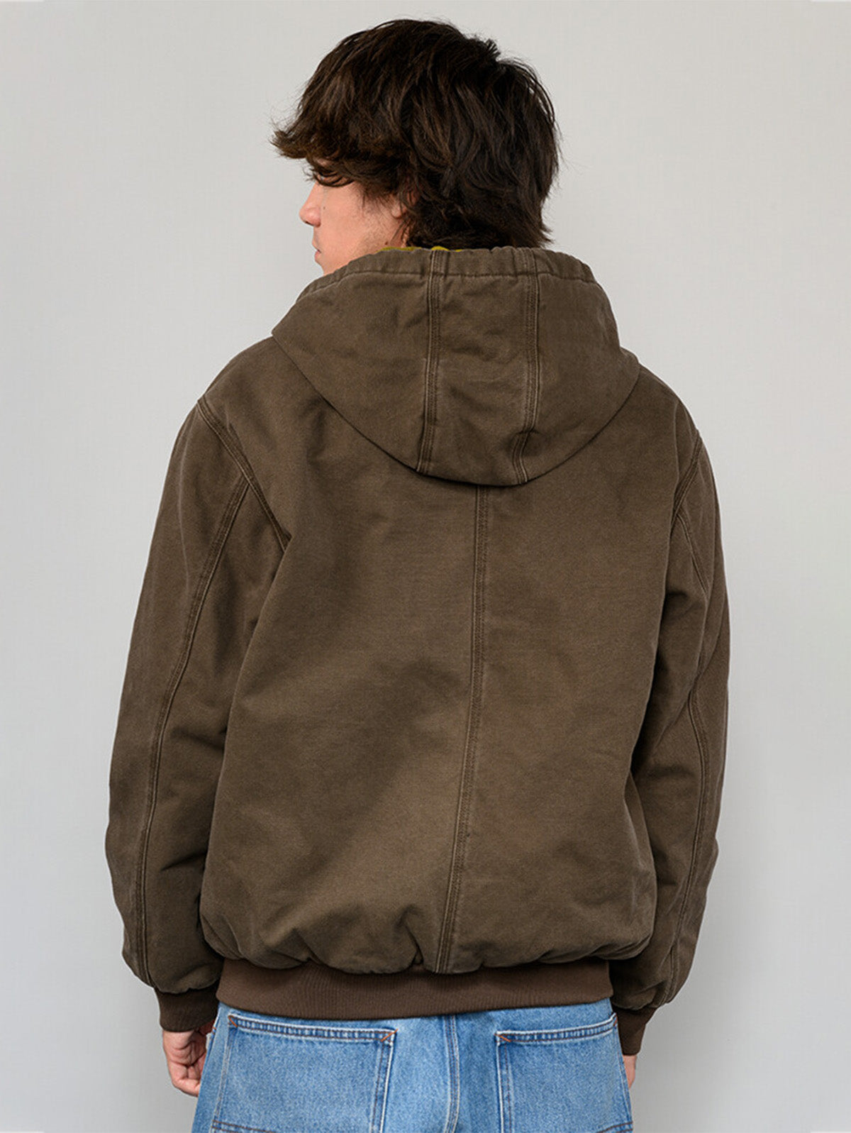 Chaqueta Hombre Workwear Canvas Full Café Vans