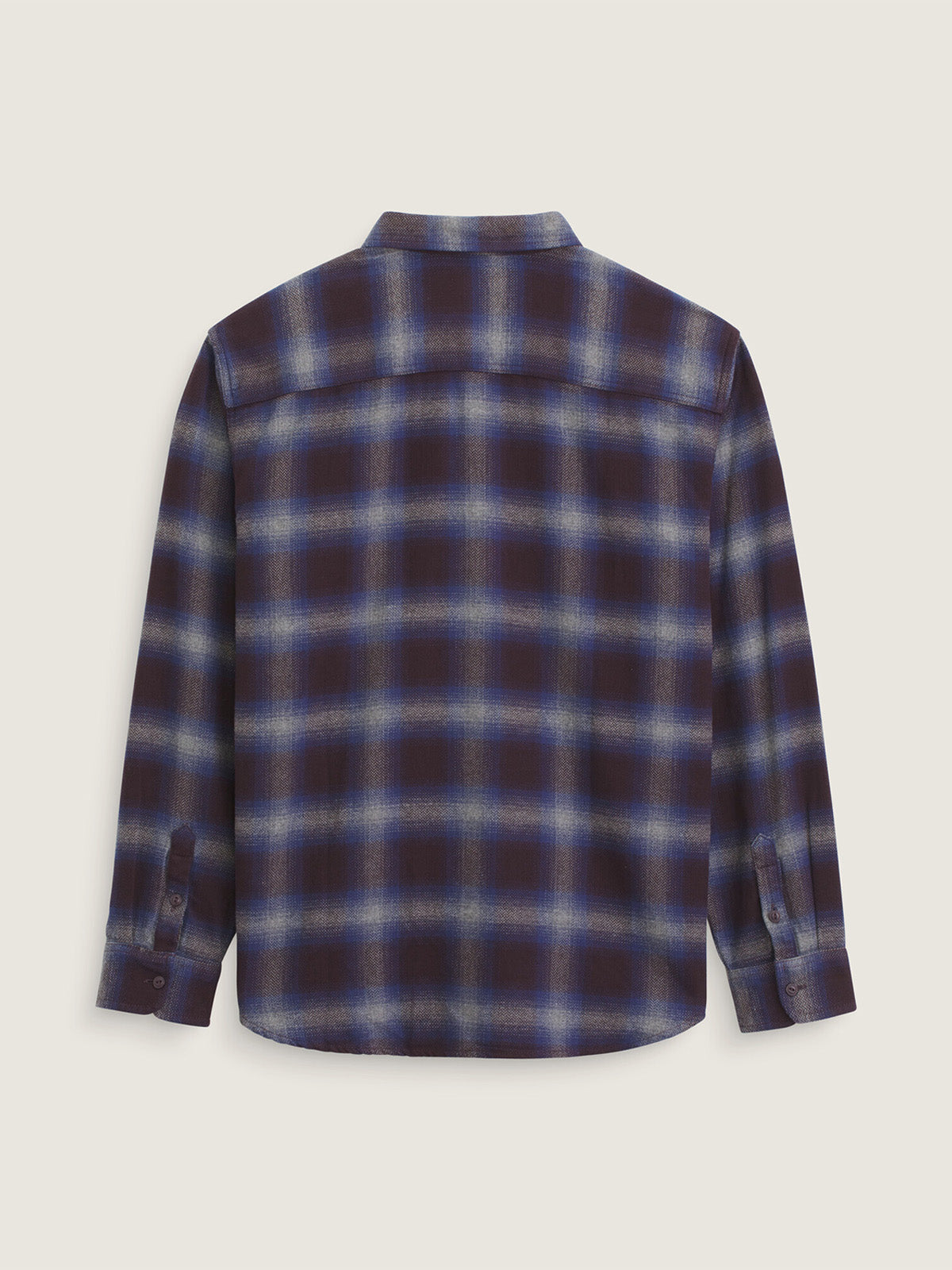 Camisa M/L Hombre Bixby Plaid Flannel Rojo Vans