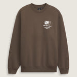 Poleron Hombre Circle Bones Formula Café Vans