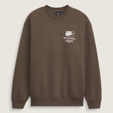 Poleron Hombre Circle Bones Formula Café Vans