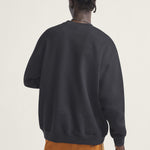 Poleron Hombre Classic Oval Crew Negro Vans