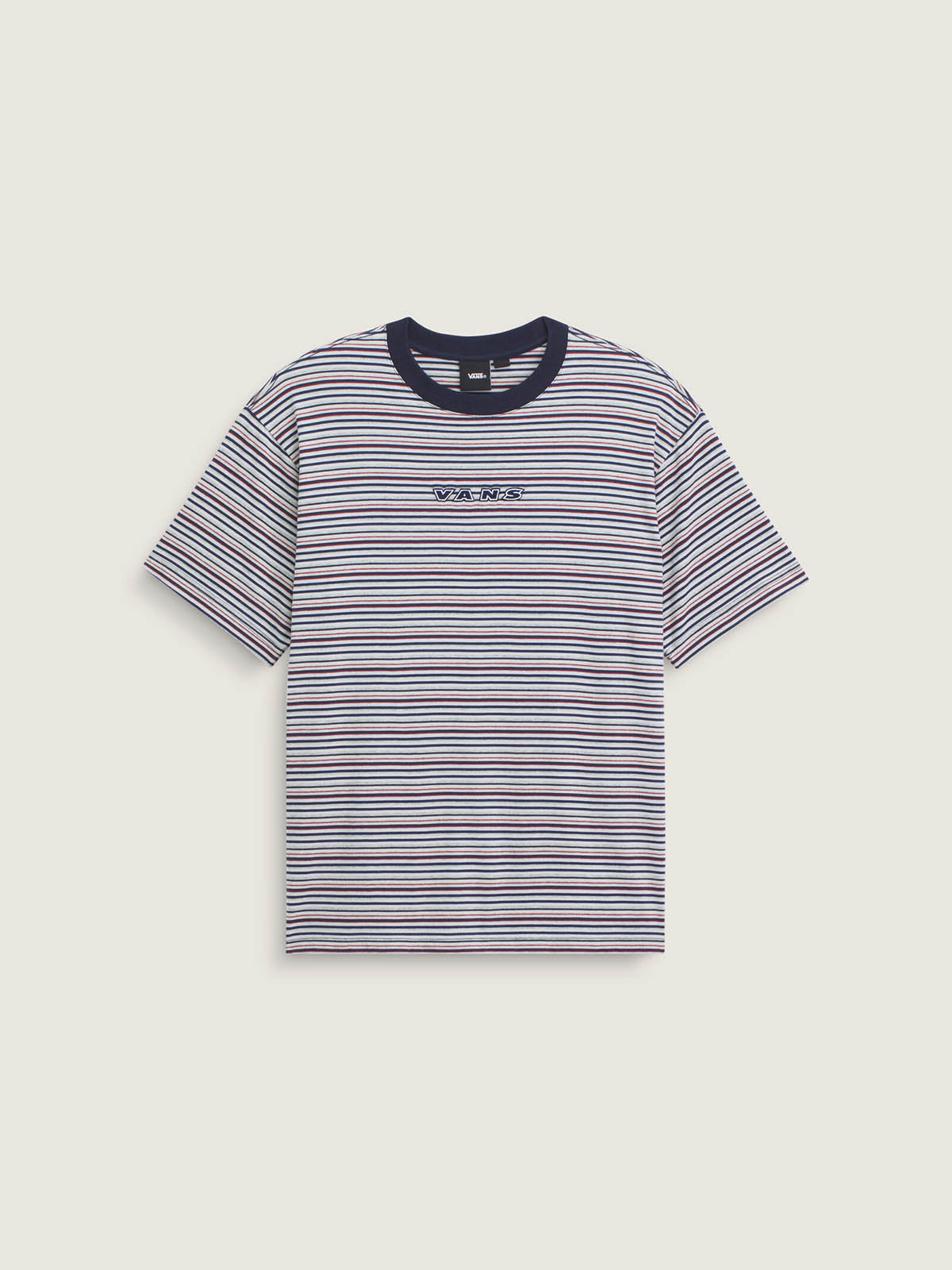 Polera M/C Hombre Cameron Stripe Knit Azul Vans