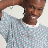 Polera M/C Hombre Cameron Stripe Knit Beige/Crudo Vans