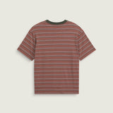 Polera M/C Hombre Cameron Stripe Knit Naranjo Vans