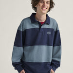 Poleron Hombre Bowman Rugby Negro Vans