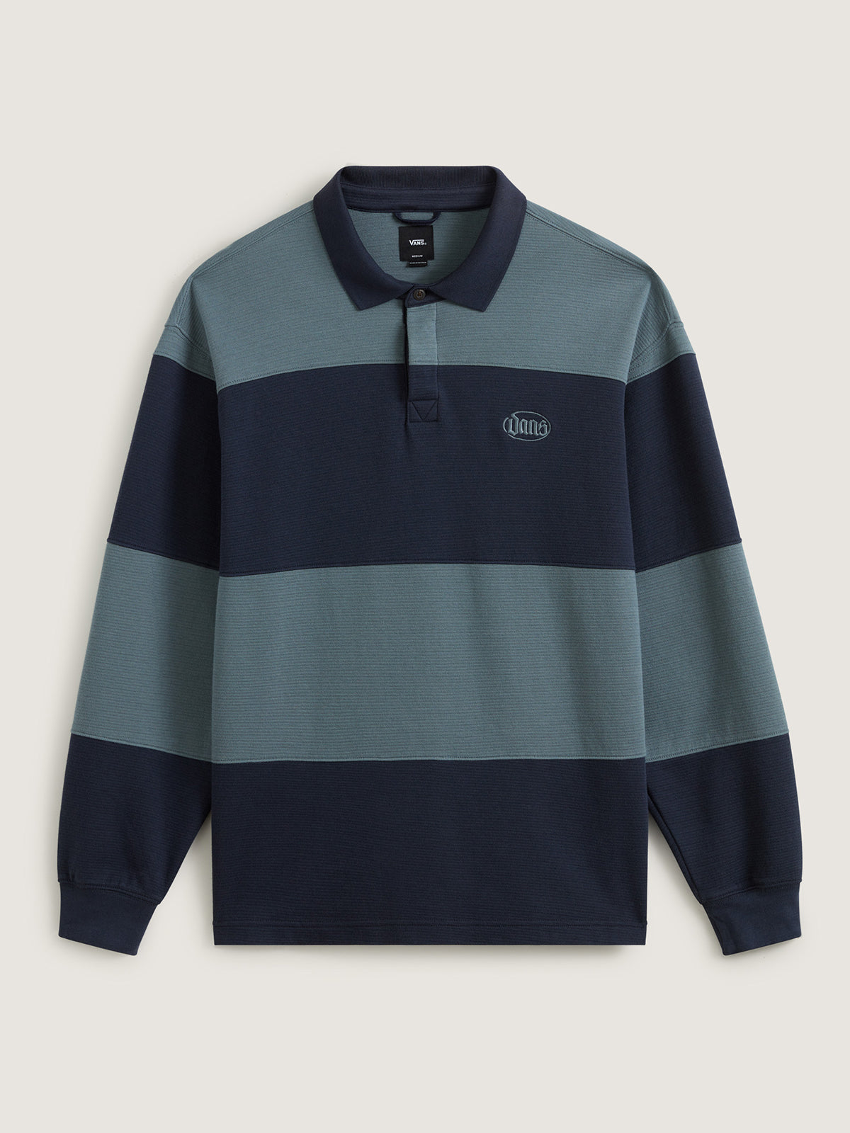 Poleron Hombre Bowman Rugby Negro Vans