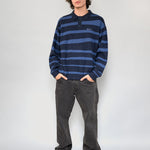 Sweater Hombre Davis Stripe Negro Vans