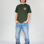 Polera M/C Hombre Service Repair Verde Vans