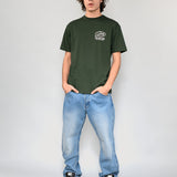 Polera M/C Hombre Service Repair Verde Vans