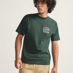 Polera M/C Hombre Service Repair Verde Vans