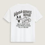 Polera M/C Hombre Service Repair Blanco Vans