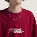 Polera M/C Hombre Vans World Rojo Vans