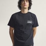 Polera M/C Hombre Custom Built Negro Vans