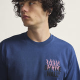 Polera M/C Hombre Metal Wall Azul Vans