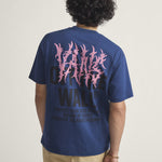 Polera M/C Hombre Metal Wall Azul Vans