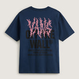 Polera M/C Hombre Metal Wall Azul Vans