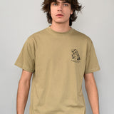 Polera M/C Hombre Moving Co Verde Vans