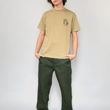 Polera M/C Hombre Moving Co Verde Vans