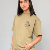 Polera M/C Hombre Moving Co Verde Vans