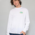 Polera M/L Hombre Music Supply Blanco Vans