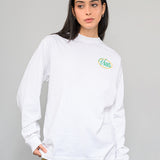 Polera M/L Hombre Music Supply Blanco Vans